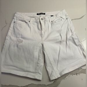 Joe Fresh White denim jeans shorts